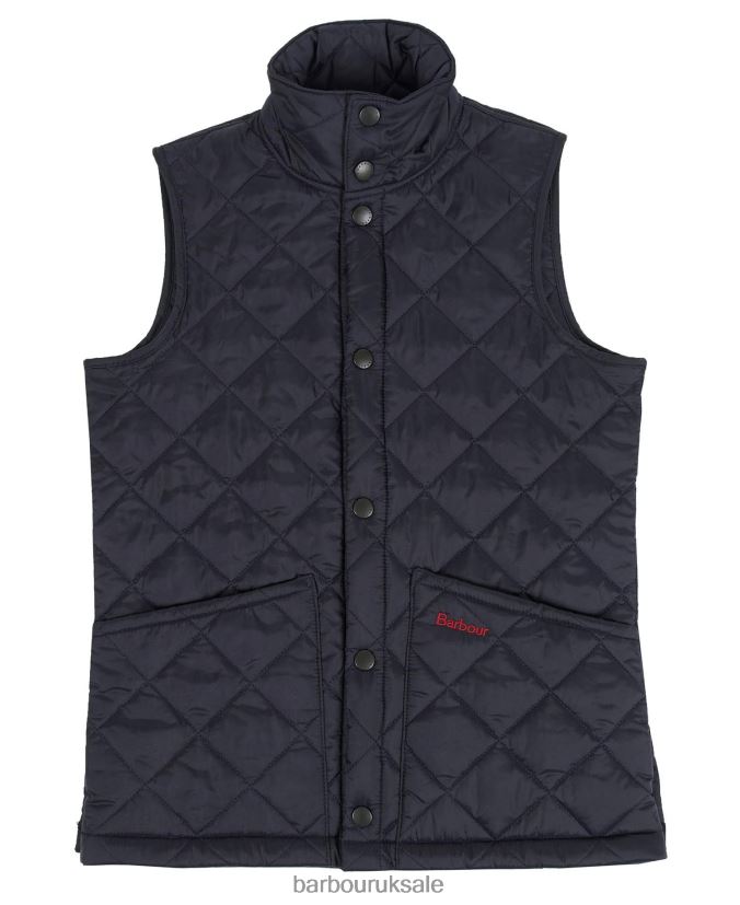 Liddesdale Gilet Barbour Boys R08LB62484 Clothing Black