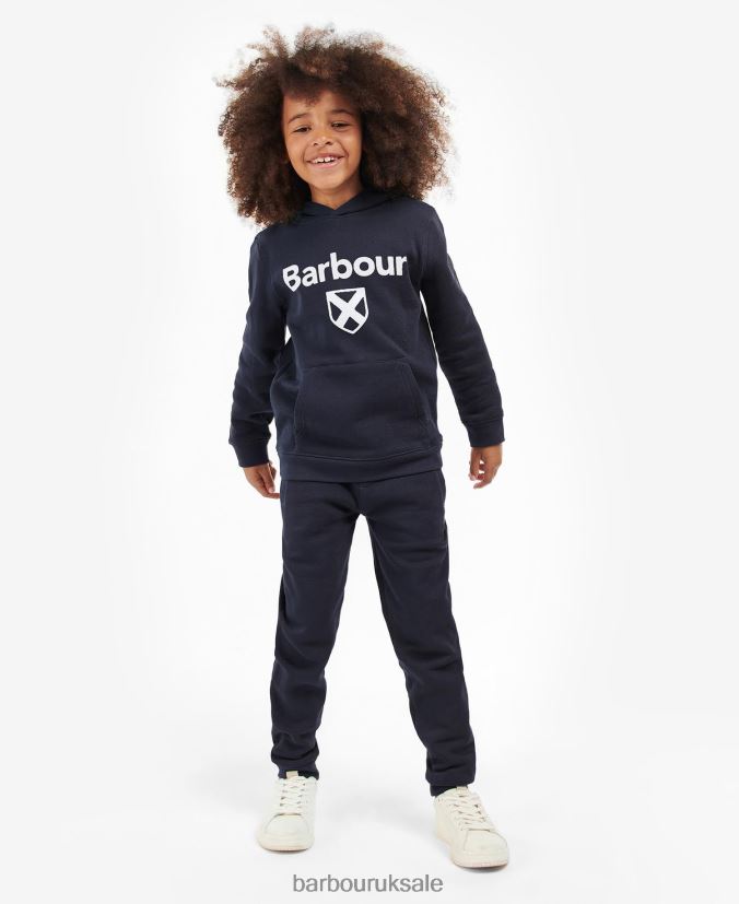 Oscar Tracksuit Barbour Boys R08LB62509 Clothing Navy