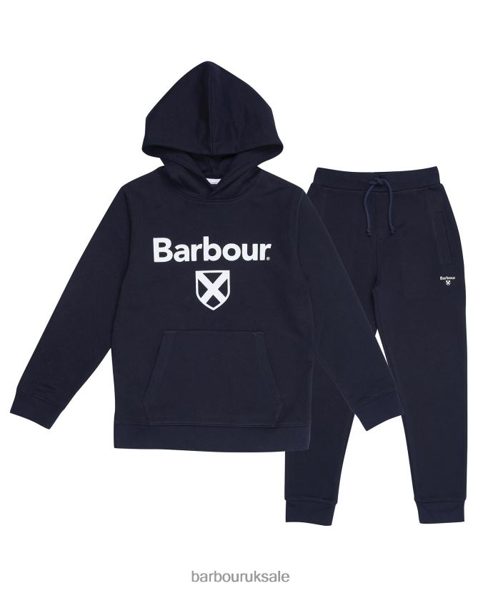 Oscar Tracksuit Barbour Boys R08LB62509 Clothing Navy