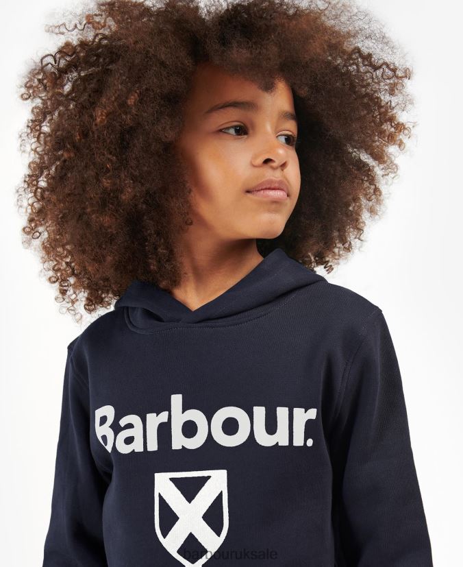 Oscar Tracksuit Barbour Boys R08LB62509 Clothing Navy