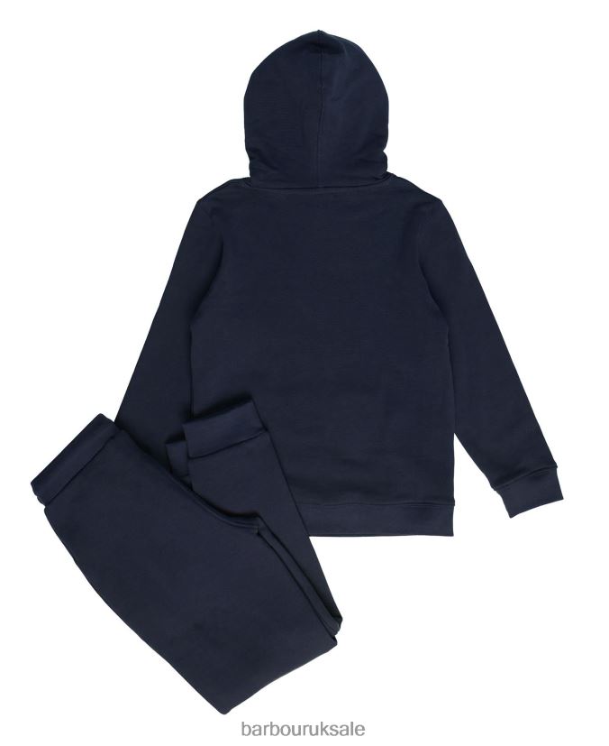 Oscar Tracksuit Barbour Boys R08LB62509 Clothing Navy