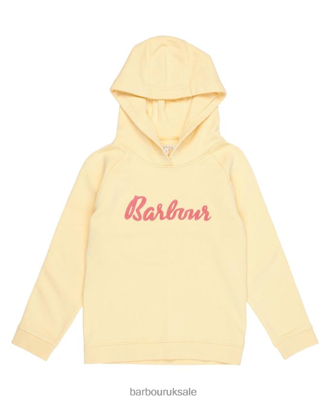 Otterburn Hoodie Barbour Girls R08LB62572 Clothing Primrose