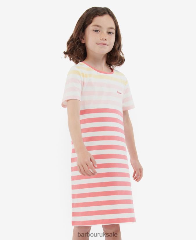 Penny Dress Barbour Girls R08LB62561 Clothing Classic Multi - Click Image to Close