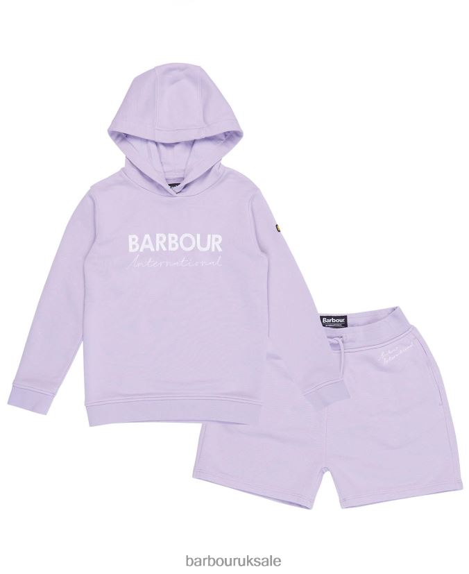 Rossin Tracksuit Barbour Girls R08LB62565 Clothing Wisteria