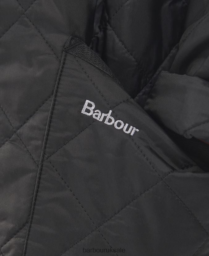 Liddesdale Quilted Jacket Barbour Boys R08LB62478 Clothing Black