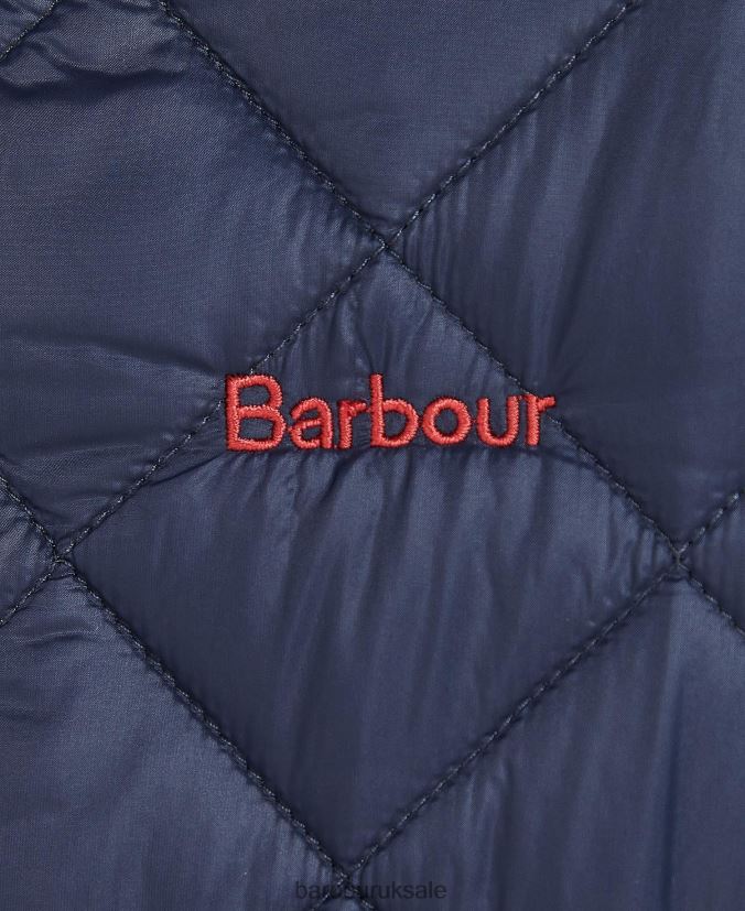 Merton Quilted Jacket Barbour Boys R08LB62474 Clothing Classic Navy