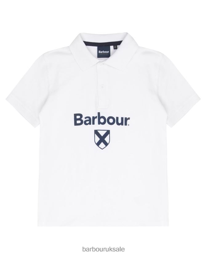 Floyd Polo Shirt Barbour Boys R08LB62506 Clothing Classic Navy