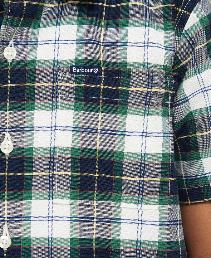 Oxbridge Tartan Shirt Barbour Boys R08LB62515 Clothing Summer Ivy Tartan