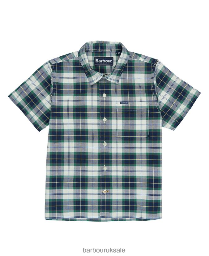 Oxbridge Tartan Shirt Barbour Boys R08LB62515 Clothing Summer Ivy Tartan