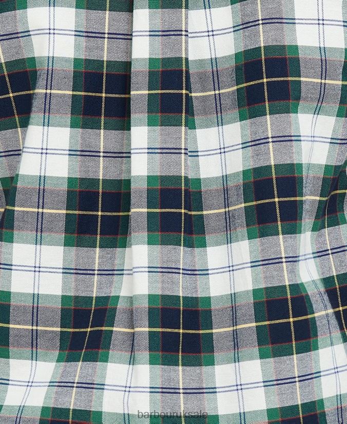 Oxbridge Tartan Shirt Barbour Boys R08LB62515 Clothing Summer Ivy Tartan