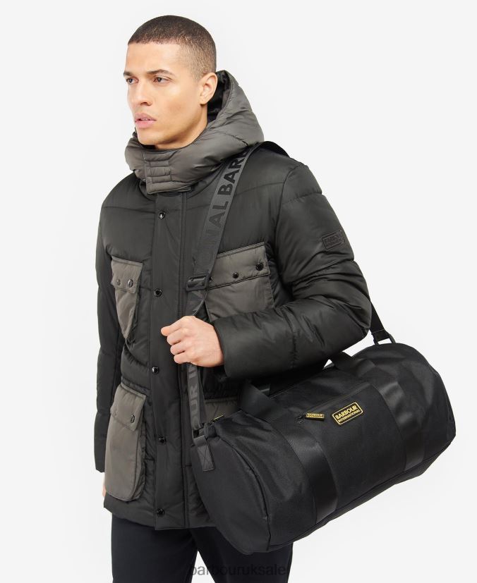 Knockhill Holdall Barbour Men R08LB62181 Accessories Black - Click Image to Close