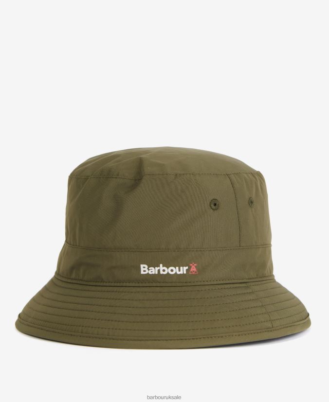 Baysburn Bucket Hat Barbour Men R08LB62308 Accessories Fern