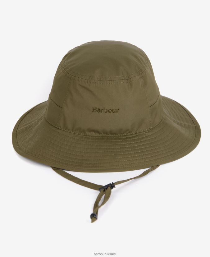 Clayton Bucket Hat Barbour Men R08LB62263 Accessories Fern - Click Image to Close