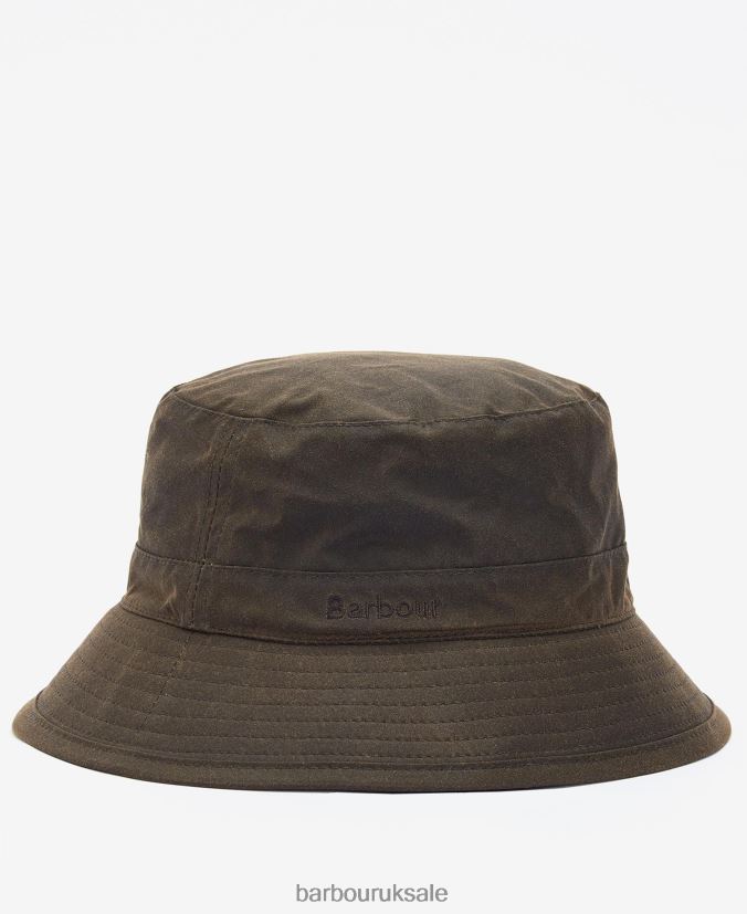 Wax Bucket Hat Barbour Men R08LB62236 Accessories Navy - Click Image to Close