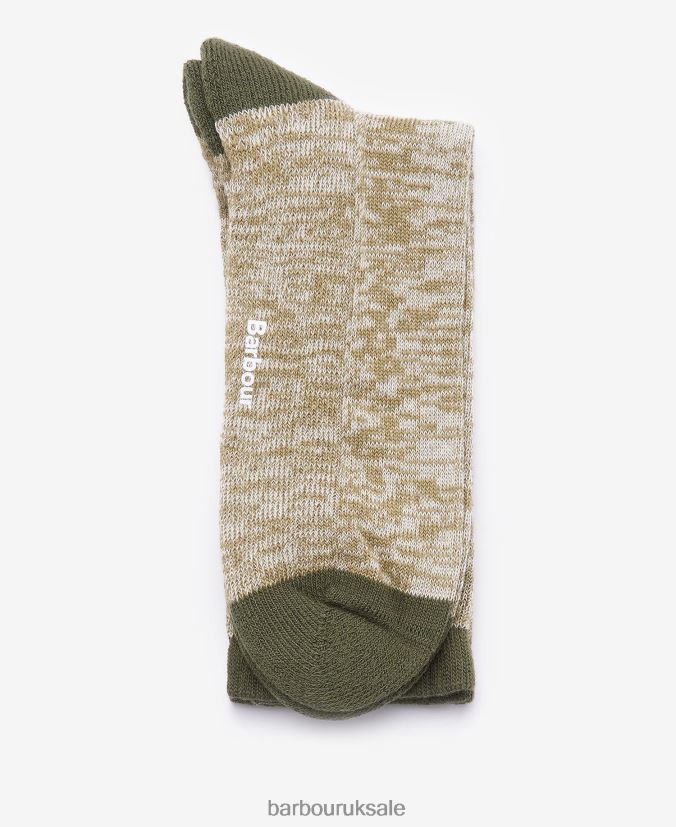 Kendal Socks Barbour Men R08LB62362 Accessories Green