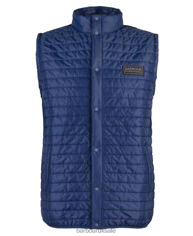 Belgrave Gilet Barbour Men R08LB6257 Clothing Oxford Navy