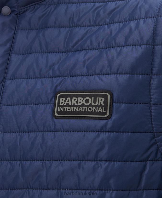 Belgrave Gilet Barbour Men R08LB6257 Clothing Oxford Navy