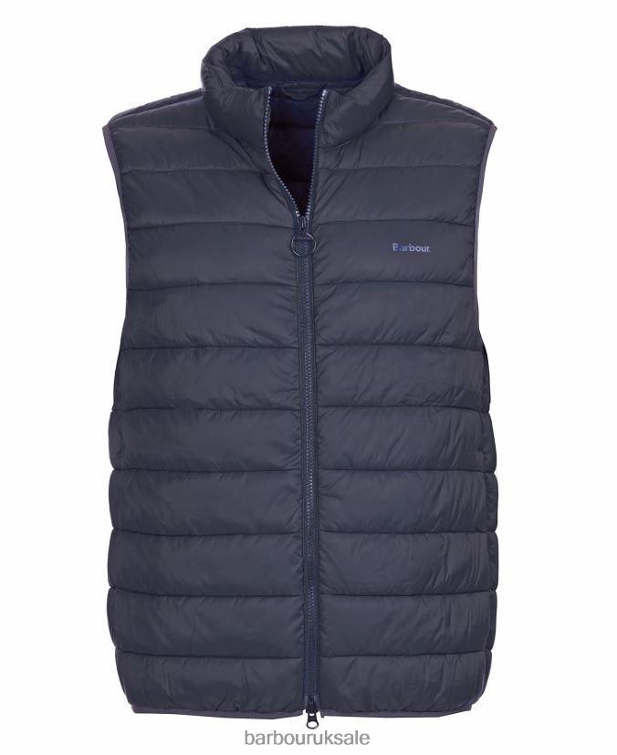 Bretby Gilet Barbour Men R08LB6224 Clothing Black