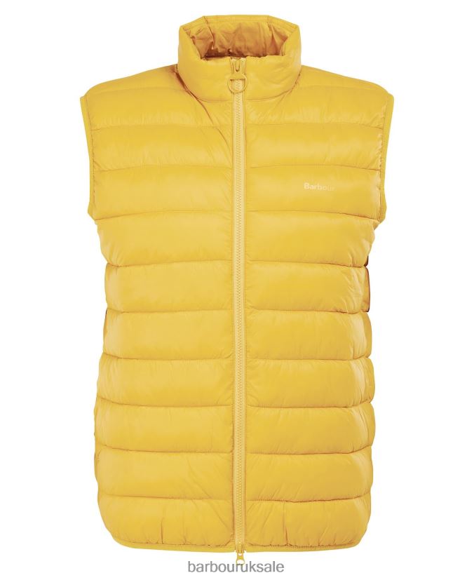 Bretby Gilet Barbour Men R08LB6281 Clothing Camber Yellow