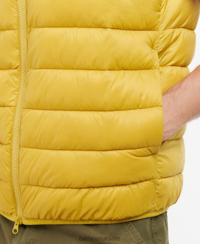 Bretby Gilet Barbour Men R08LB6281 Clothing Camber Yellow