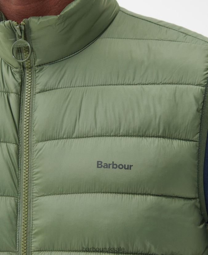 Bretby Quilted Gilet Barbour Men R08LB6245 Clothing Olivine