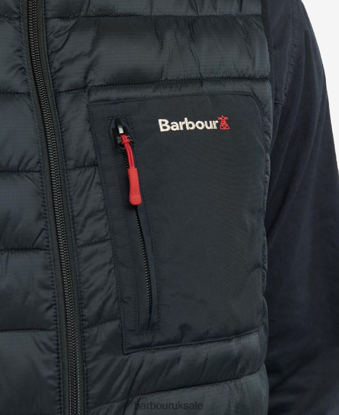 Burnall Gilet Barbour Men R08LB6271 Clothing Classic Navy