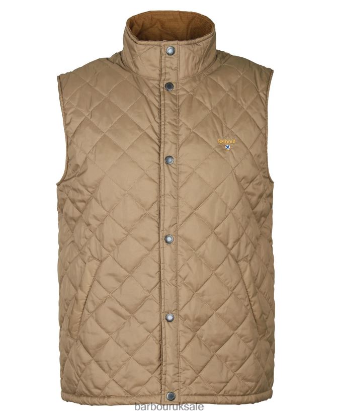 Crest Gilet Barbour Men R08LB6276 Clothing Navy