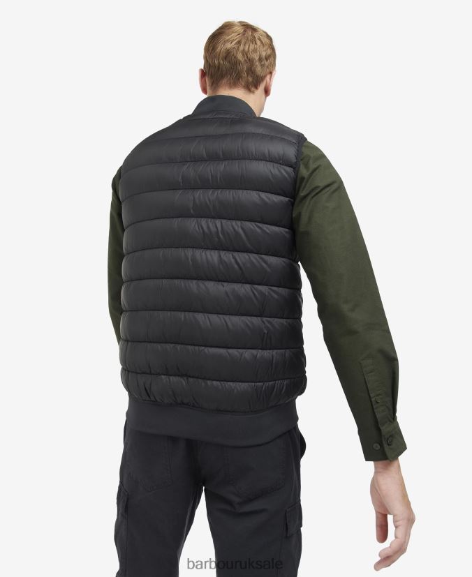 Elgin Quilted Gilet Barbour Men R08LB6266 Clothing Olive