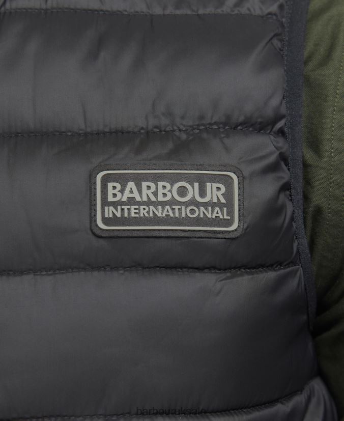 Elgin Quilted Gilet Barbour Men R08LB6266 Clothing Olive