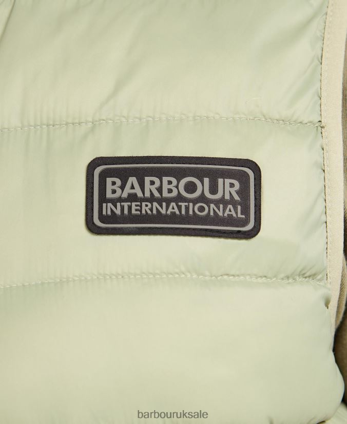 Elgin Quilted Gilet Barbour Men R08LB6272 Clothing Olive