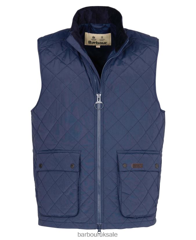 Fernwood Gilet Barbour Men R08LB6237 Clothing Navy