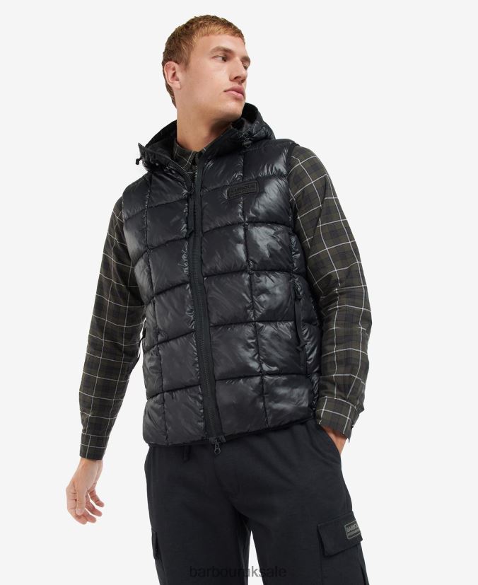 Highbridge Gilet Barbour Men R08LB6259 Clothing Classic Black - Click Image to Close