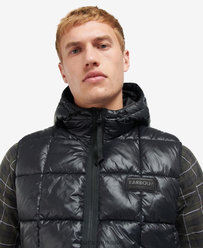 Highbridge Gilet Barbour Men R08LB6259 Clothing Classic Black