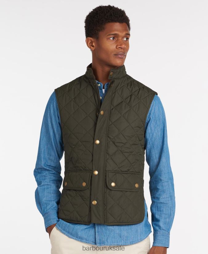 Lowerdale Gilet Barbour Men R08LB6221 Clothing Navy