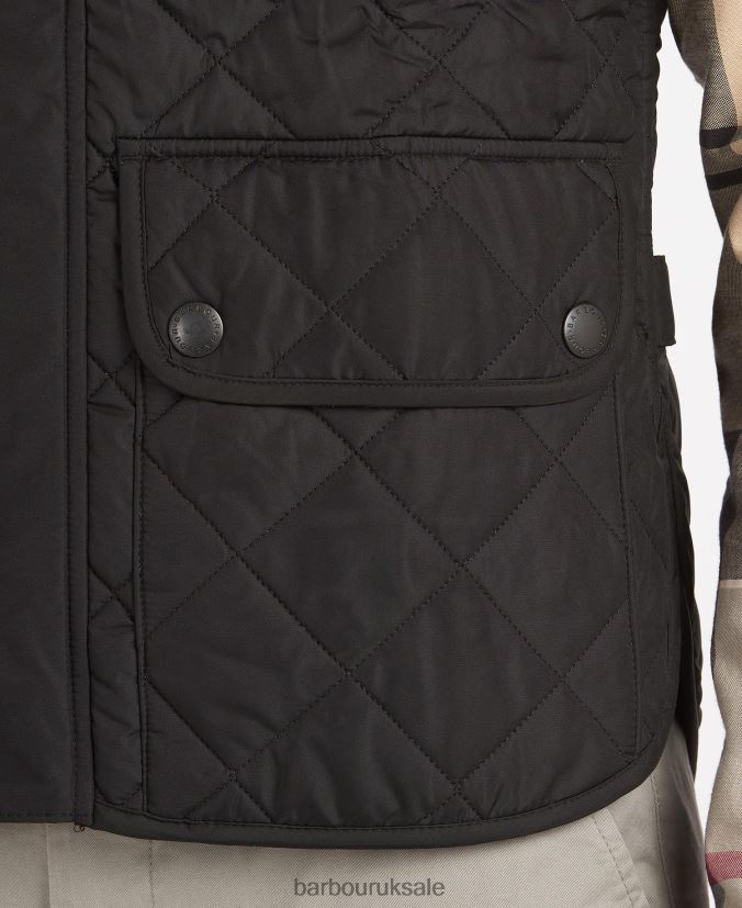 Lowerdale Gilet Barbour Men R08LB6225 Clothing Black