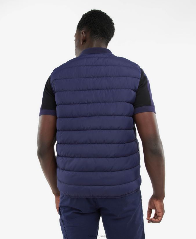 Ripley Quilted Gilet Barbour Men R08LB6256 Clothing Ink