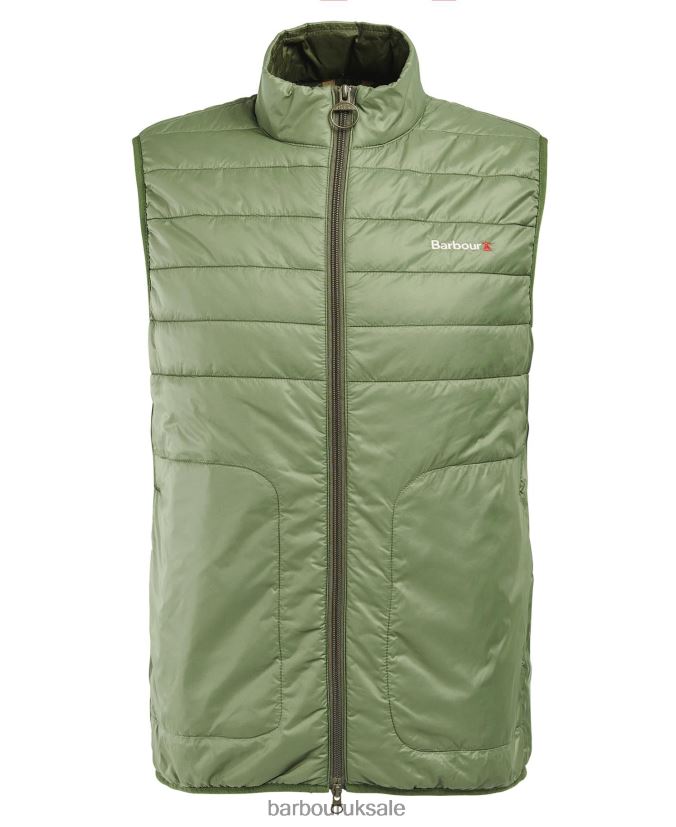 Shoreline Gilet Barbour Men R08LB6250 Clothing Olivine