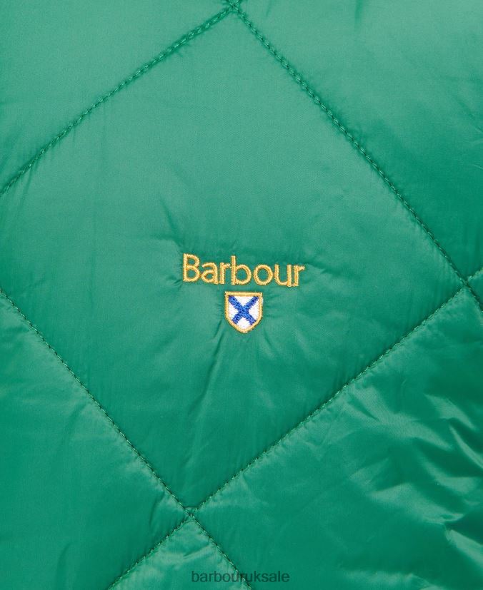 Templeton Quilted Gilet Barbour Men R08LB6274 Clothing Classic Green