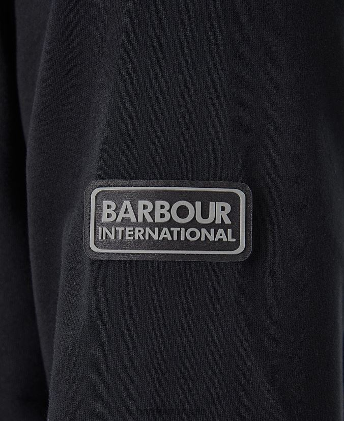 Banks Sweatshirt Barbour Men R08LB61025 Clothing Classic Black