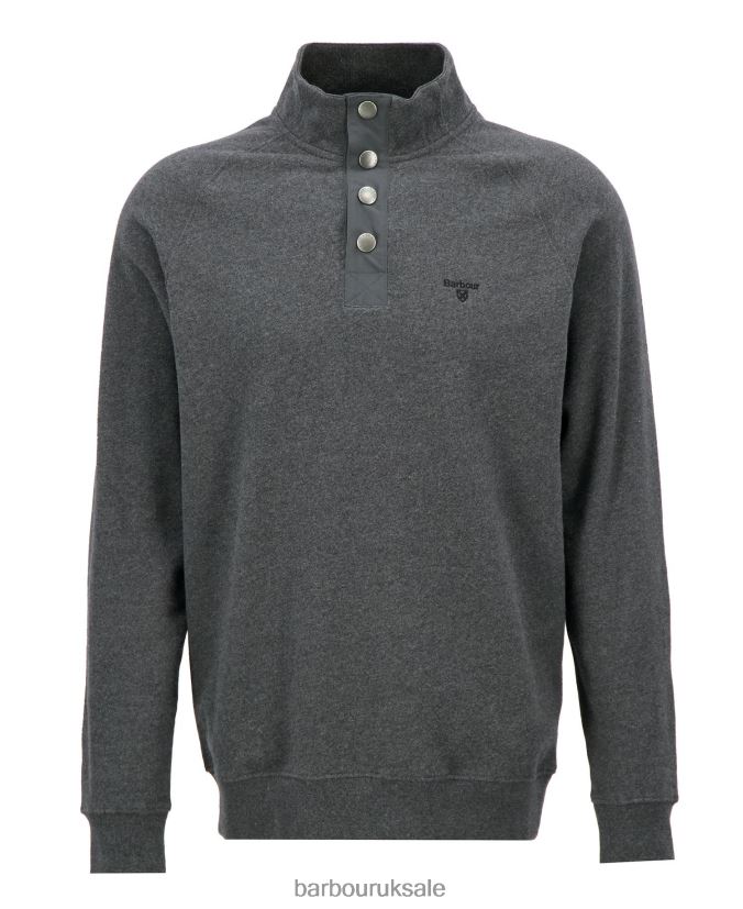 Half Snap Sweatshirt Barbour Men R08LB61004 Clothing Mist