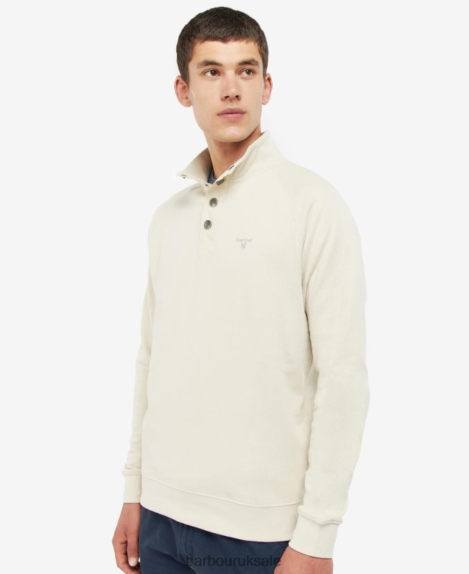 Half Snap Sweatshirt Barbour Men R08LB61037 Clothing Mist