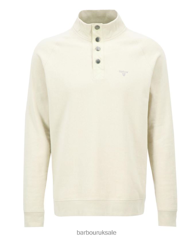 Half Snap Sweatshirt Barbour Men R08LB61037 Clothing Mist