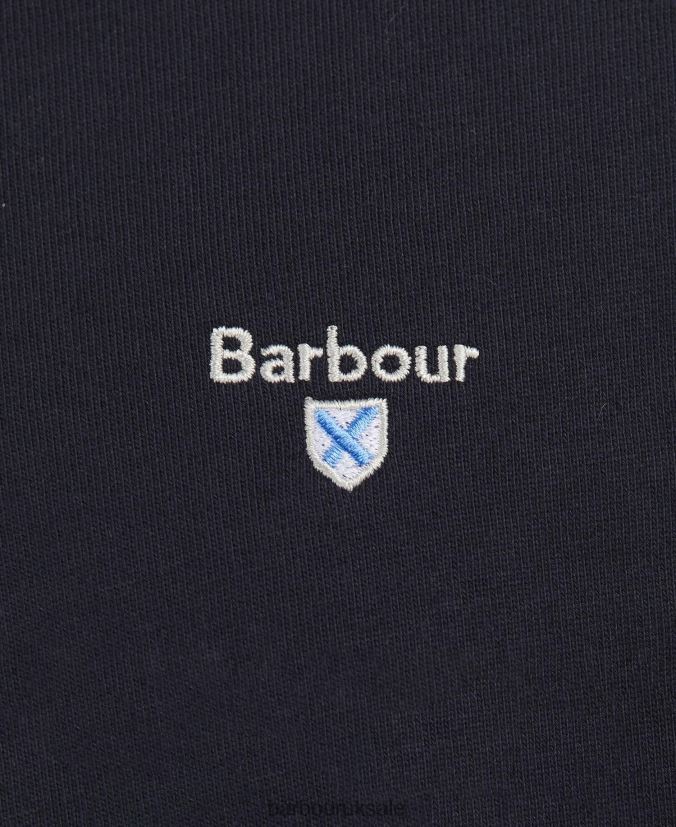 Pullover Rothley Half Zip Barbour Men R08LB6996 Clothing Navy