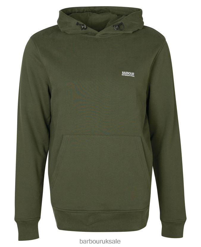 Roadster Hoodie Barbour Men R08LB61013 Clothing Forest