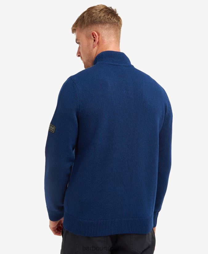 Alloy Knit Barbour Men R08LB61129 Clothing Deep Blue