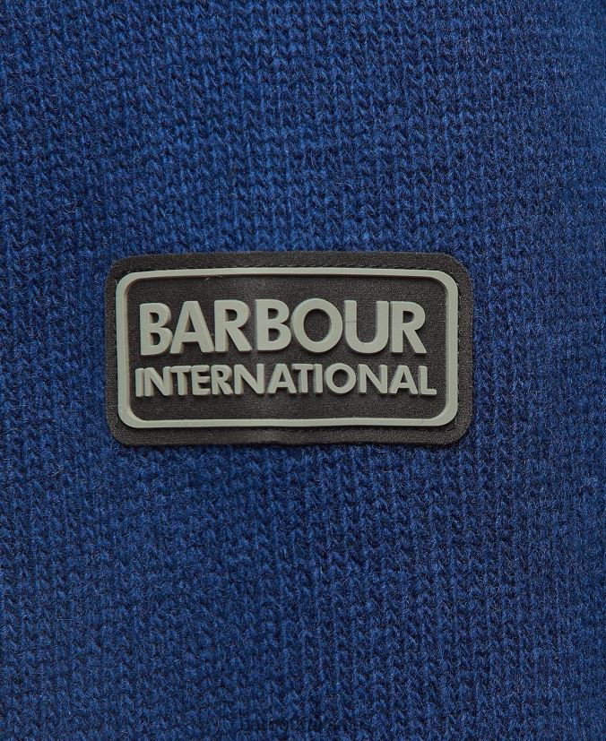 Alloy Knit Barbour Men R08LB61129 Clothing Deep Blue