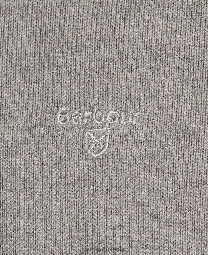 Cotton Half Zip Sweater Barbour Men R08LB61085 Clothing Navy