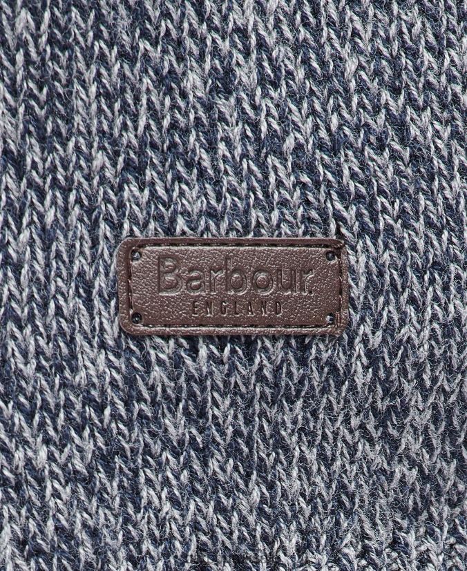 Cotton Twist Nelson Crew Barbour Men R08LB61115 Clothing Navy