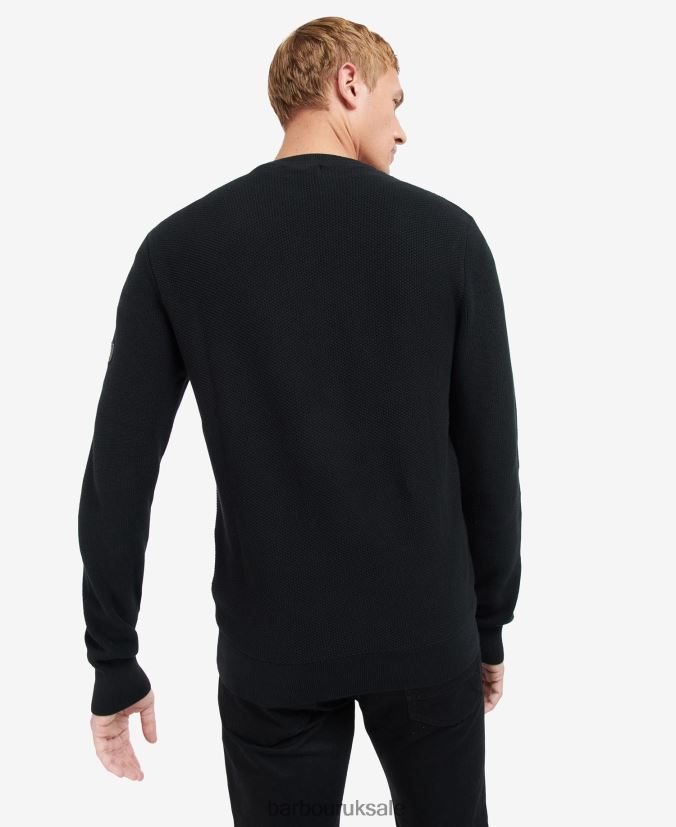 Drive Knitted Jumper Barbour Men R08LB61117 Clothing Classic Black