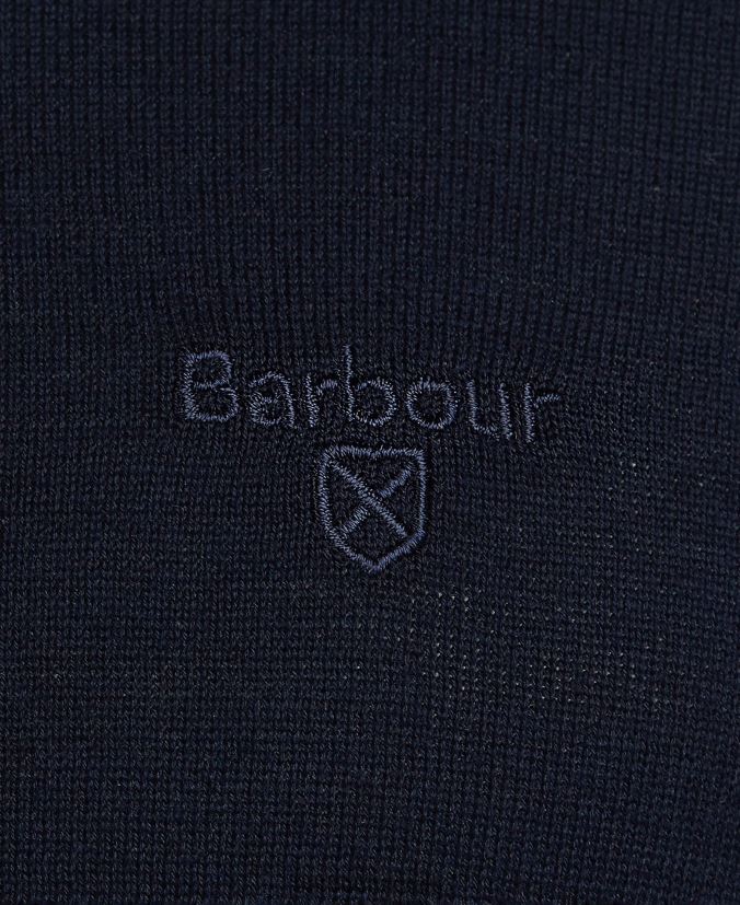 Light Cotton Sweater Barbour Men R08LB61089 Clothing Bright Blue